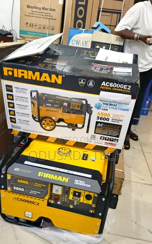 Firman 3.5kvaac6000e2 New Generator