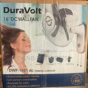 Duravolt 16'' Dc Wall Fan