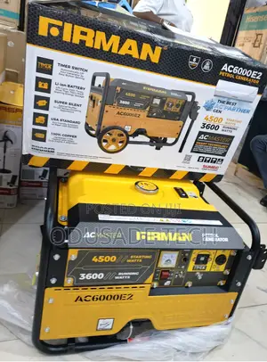Firman 3.5kva Ac6000e2 Copper Coil Gen