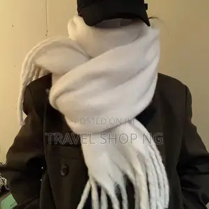 Thick Thermal Winter Scarf – Warm Knit Scarf For Cold Weather