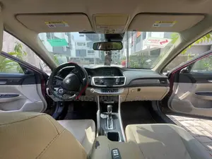 Honda Accord EX-L V-6 4dr Sedan w/Navigation (3.5L 6cyl 6A) 2014 Maroon