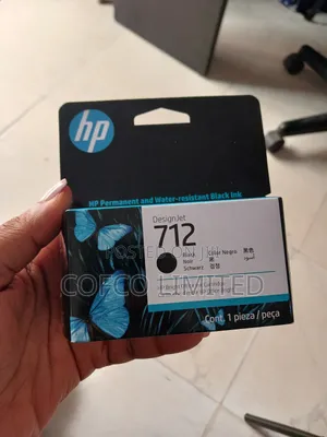 Hp 712 Black Designjet Ink Cartridge (3ed70a)