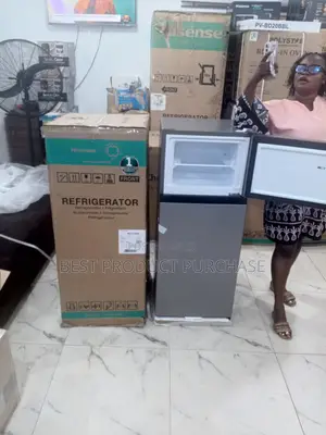 Original Brand New Hisense 172dr Silver Double Door Fridge