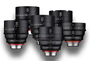 Xeen Cine Lens Set (5 Lenses) Available for Rent