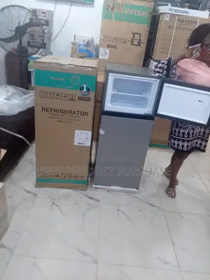 New in Box Hisense 172dr Double Door Fridge – 2025 Model