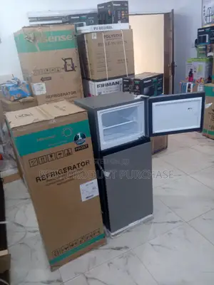 Factory Fresh Hisense 172dr Double Door Fridge + Warranty