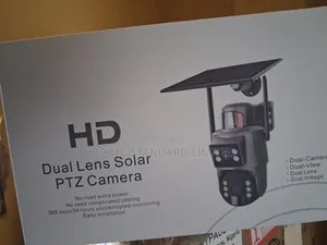 CCTV Solar 4g Camera Ubox Double Lens