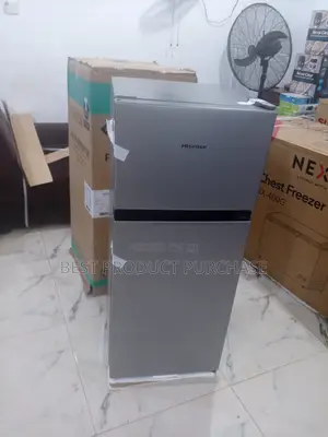 New Hisense 172dr Double Door Refrigerator – Full Package
