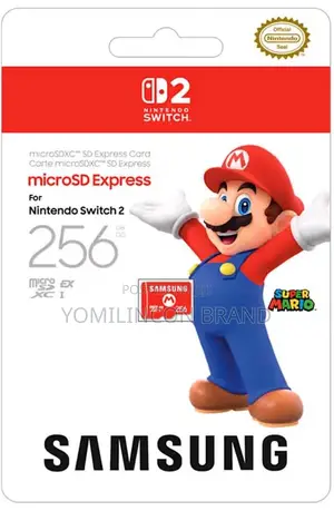 Samsung Microsd Express Card – 256gb For Nintendo Switch 2