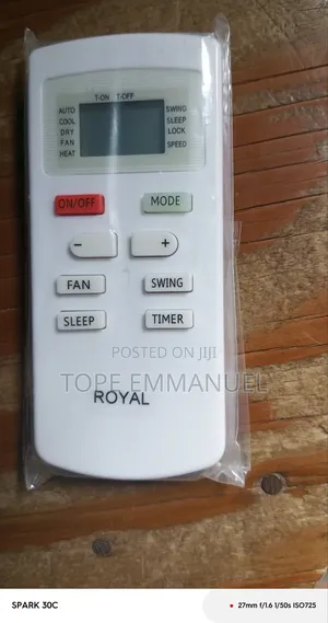 Royal Ac Remote Control