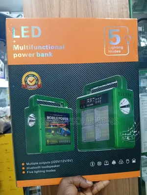 Led Multifunctional Power Bank (5 Lighting Modes)