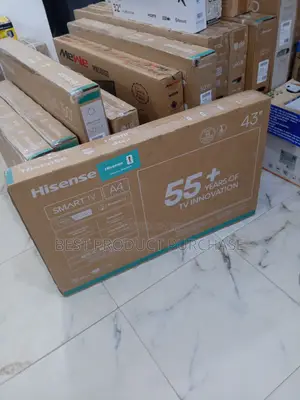 Mint Condition Hisense 43a5200f - 43" Full Hd With DVB-T2 Tuner Includ