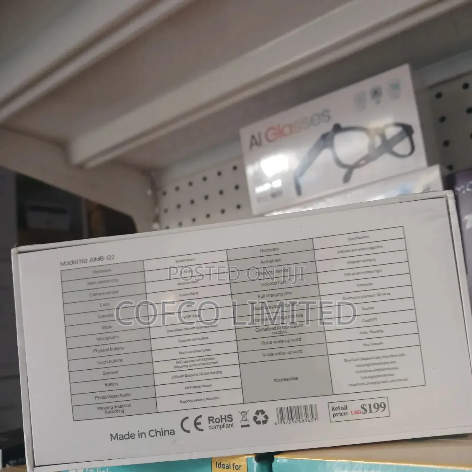 Aimb-g2 Ai Smart Glasses.