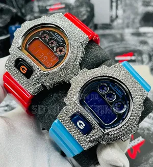 *Quality Grade Stone Dw-6900bb Gshock Wristwatch
