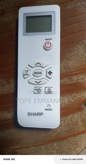 Sharp Ac Air Conditioner Remote Control