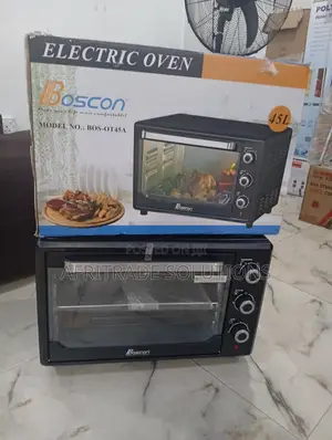 Boscon 45l Electric Oven – Adjustable Temperature Control