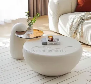 Luxury and Unique White Center Table