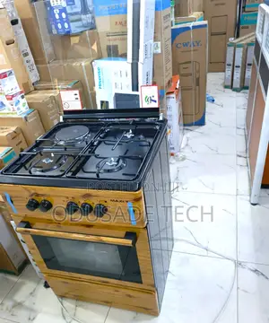 Maxi Wood Cover 60cm Gas Cooker With 3+1 Burners