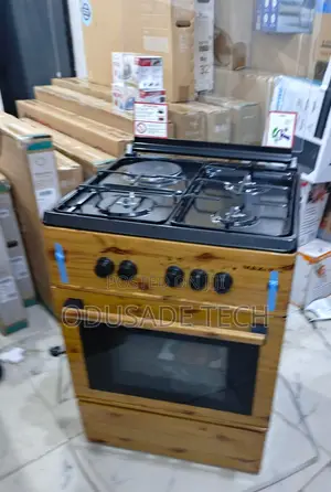 Maxi Wood Design Full-Size Gas Cooker 3+1 60x60