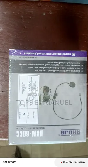 Ahuja HBM-60cc Headband Microphone