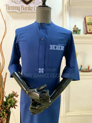 Navy Blue Men's Kaftan/Senatorial Wear