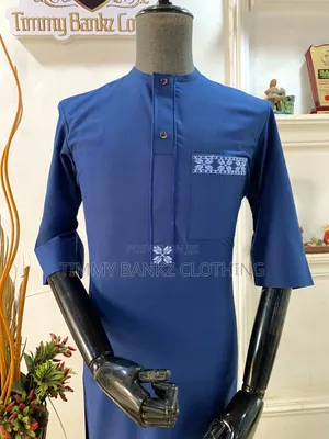 Navy Blue Men's Kaftan/Senatorial Wear