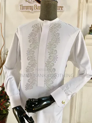 Stoned Off White Men's Kaftan/Native Wear