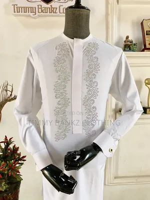 Stoned Off White Men's Kaftan/Native Wear