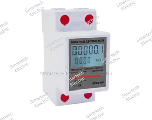 Smartech Digital Energy Check Meter 220v 5(80)A Dual Display Backlight