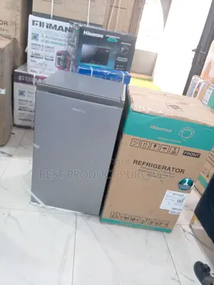 Silver Hisense 90l Fridge With Freezer Compartment - Jiji Special