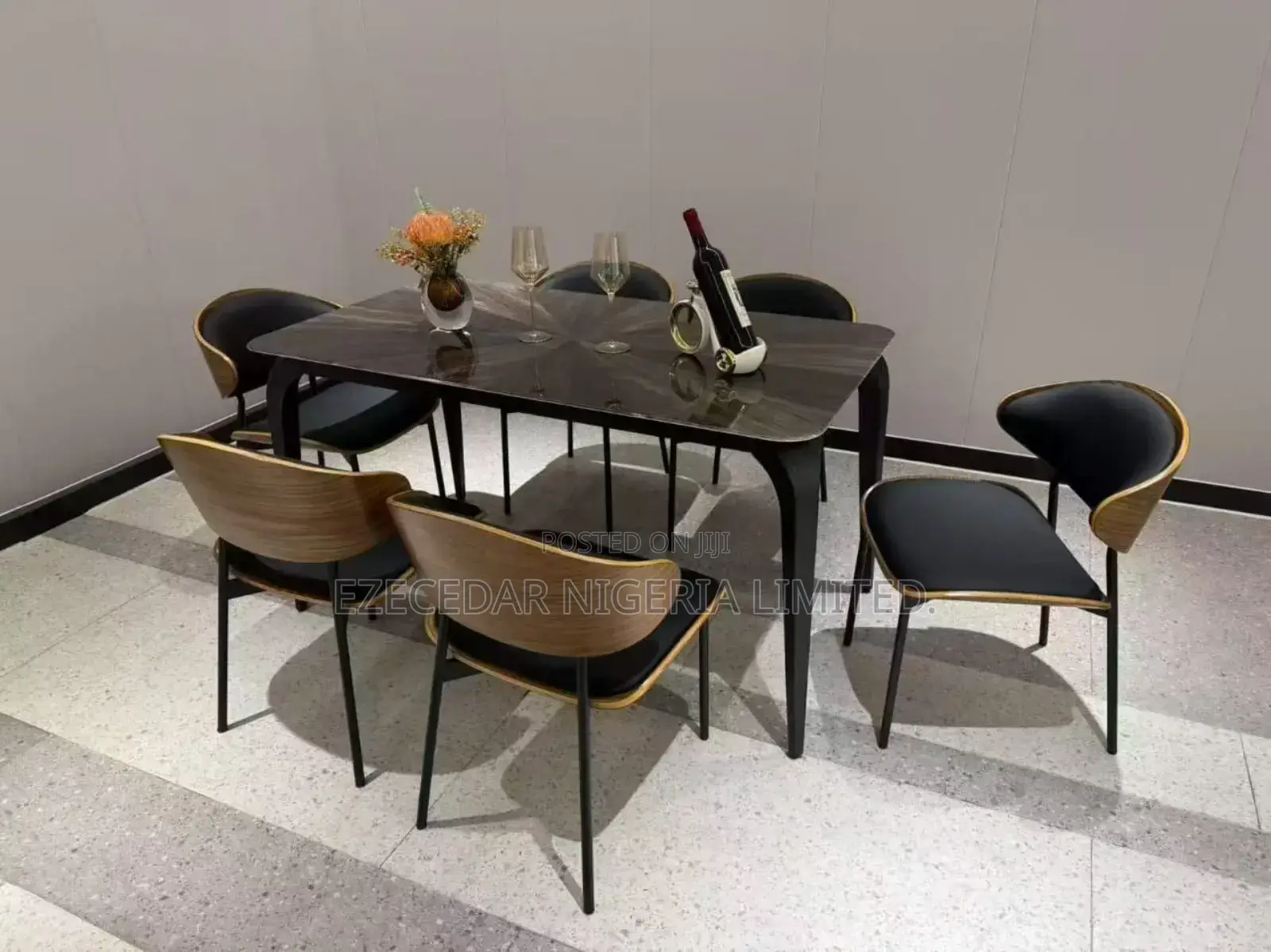 Dining Set by 6 Chairs Set 