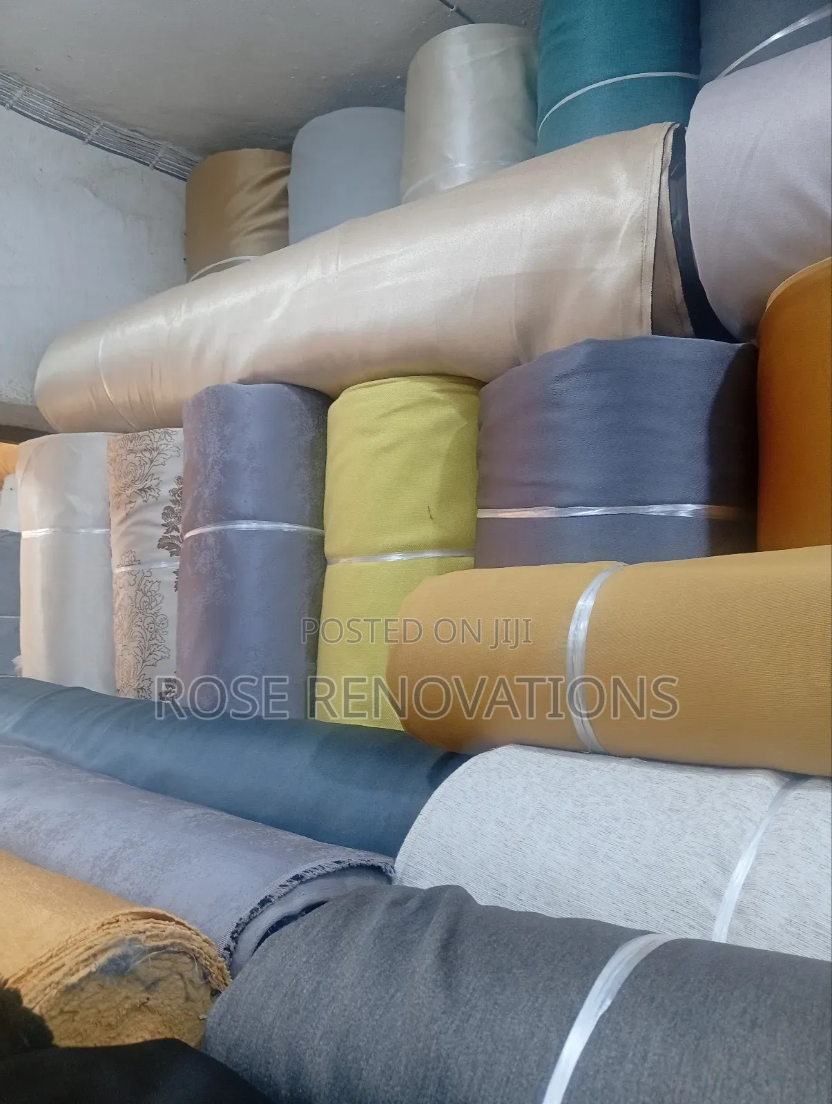 Different Color Curtains