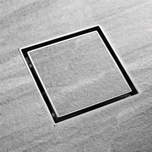 10 Cm Black Inside Tiles Floor Drain