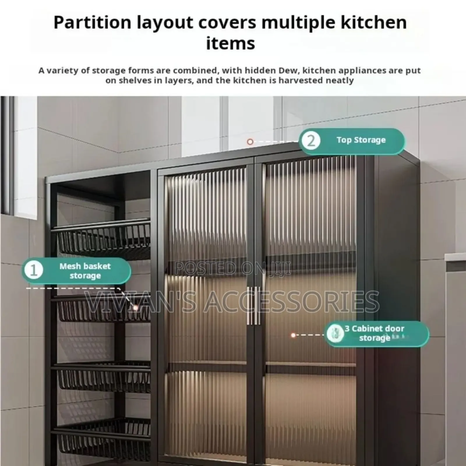 Multifunctional Kitchen Storage Rack