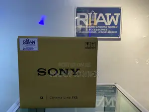 Sony Fx6 Full-Frame Cinema Camera (Body Only)