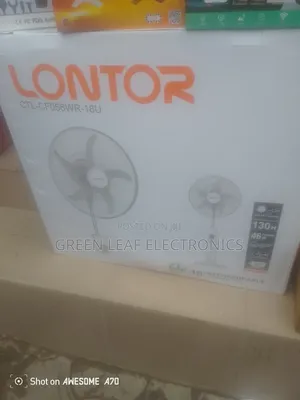 Lontor 18inches Rechargeable Fan