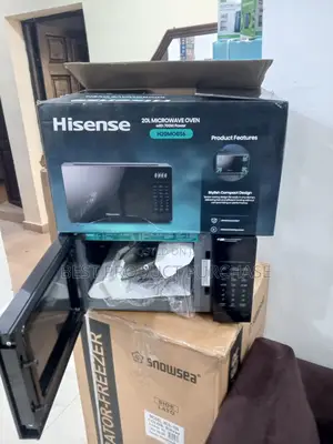 Super Clean Hisense 20l Black Mirror Microwave - Digital + Manual