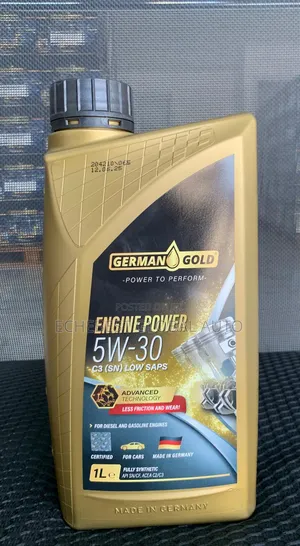 German Gold Latest Engine Oils.The Best Oil That Put Smiles On