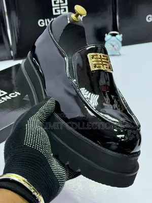 Givenchy Double Sole Patent Leather Loafers