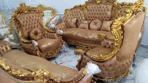 Luxury Royal Living Room Chairs of 7 Seaters