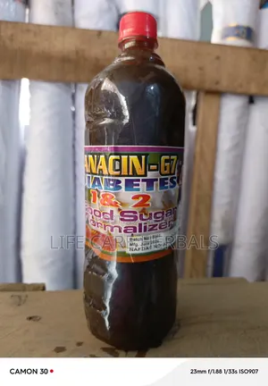 Blood Sugar Normalized Herbal Solution Ghanacin