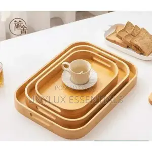 3in1 Bamboo Tray 
Set