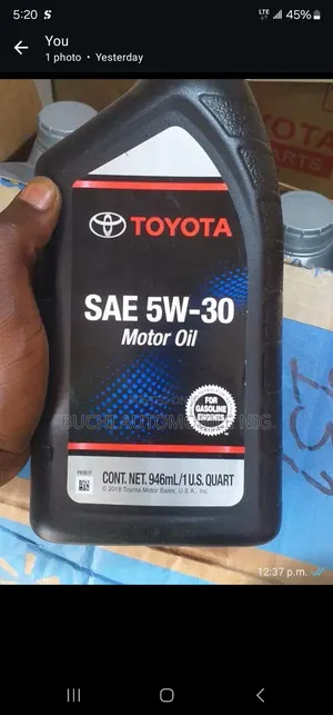 Original Engine Oil for Toyota and Lexus Cars From Usa 5w-30