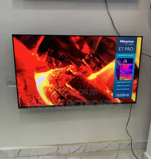Hisense 55 Inch E7 Pro Qled 4k Smart Tv 2025 Model Uk Used