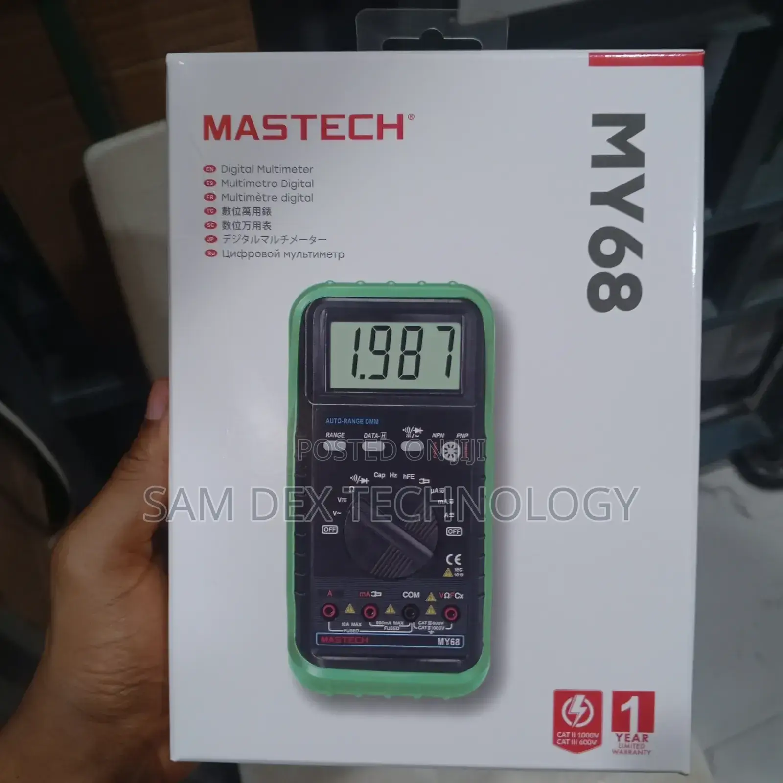 Mastech My68 Digital Multimeter