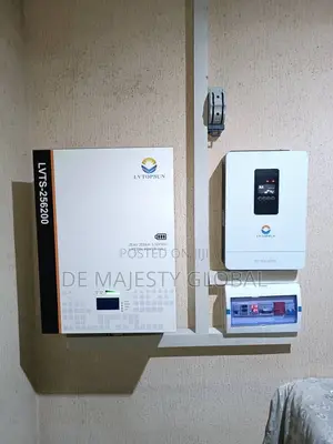 Lvtopsun 5kwh Lithium Battery Installed With 3.6kw 24v System
