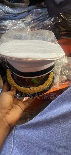 Police Cap With Flower