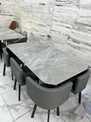 Marble Top Dining Table