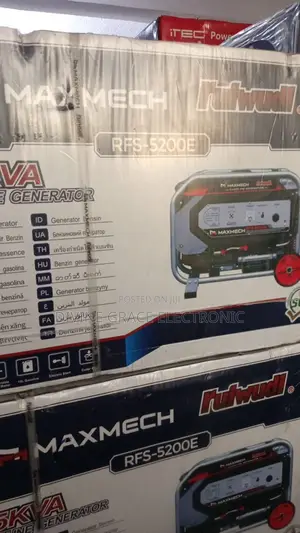 4.5kva Maxmech Petrol Generator