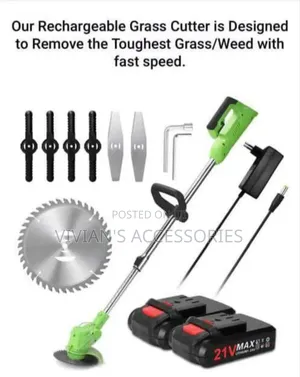 Speed Mower With 2 Batteries ( Grass Cutter)